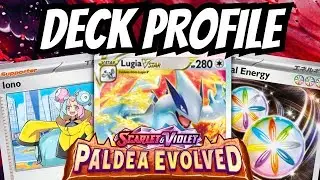 New Paldea Evolved Optimizes Lugia's Consistency | Deck List & Tactics