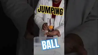 fun science experiment - Jumping Ball - diy