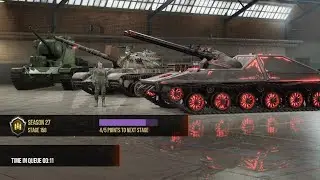 World of Tanks console: 10k in Night stalker awakened