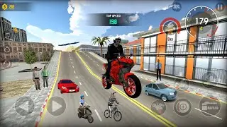 Heavy Bike Sim Fake Police Officer&rsquo;s kids bikes Games 2022 Android ios Gameplay Jutt42 Gamerz #51