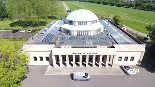 Wylam Brewery aerial footage