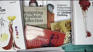 Книги по рисунку для дизайнеров одежды / fashion design books