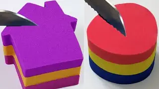 Satisfying ASMR Sand Cutting for Stress Relief
