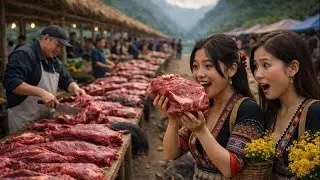 Highland Market In Can Cau, Lao Cai,Vietnam 🇻🇳