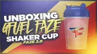UNBOXING GFUEL FAZE 2 0 SHAKER CUP !!!