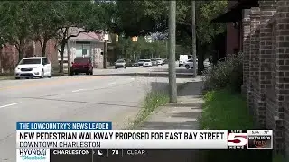 VIDEO: Charleston County to move forward with iconic East Bay Street sidewalk project
