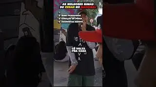 As Melhores Rimas Do Cesar No Nacional       #batalhaderima
