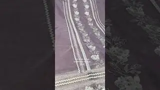 LILAC PINK UNSTITCHED SUIT IN FASHION WORLD #Explore #Shorts #Viral