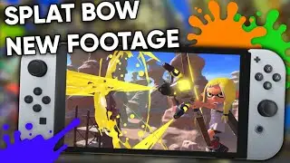 Splat Bow New Footage! Splatoon 3!