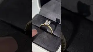 Classic Shared-Prong Emerald Cut Moissanite Engagement Ring#taylorkom  #moissanitering