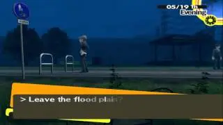 SMT:Persona 4 Hack Exploring City During Evening