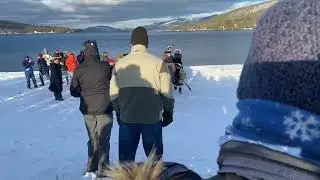 Knox 250th Anniversary: Bringing Cannon to Shore at Lake George, New York, 12/12/2025