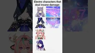 Electro Characters dealing INSANE DAMAGE!!! Genshin Impact