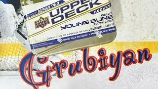 Бокс-брейк. 1 Tin Box 2020-21 Series 2 - Upper Deck Hockey. Рандом#1million