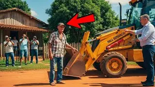 VEREADOR ARROGANTE DERRUBOU A CASA DE UM IDOSO NO INTERIOR… SEM SABER COM QUEM ESTAVA LIDANDO…