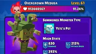 Hunt Royale: Overgrown Medusa clan boss