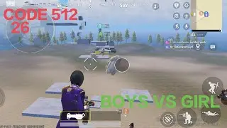 BGMI WOW MOD 🤣 GAMEPLAY BOYS VS GIRL WOW MOD 51226 