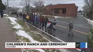 VIDEO: Kids walk in memory of MLK