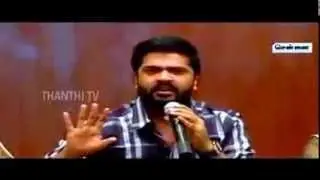 Simbu Blasts Vishal's Pandavar Ani over Nadigar Sangam Issue   Sensational Speech   Thanthi TV1