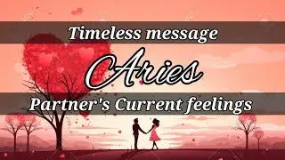 ARIES ♈️ PERSON ON YOUR MIND CURRENT FEELINGS TIMELESS ENGLISH #tarot #reading 