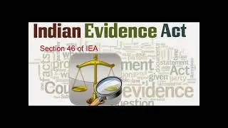 Audiobook Section 46 Evidence Act