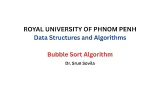 Bubble Sort Algorithm