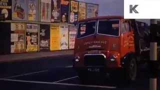 Early 1960s Stockton Streets, Traffic, Advertisements, 16mm Colour