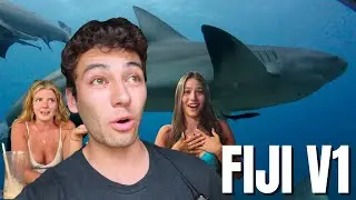 BULLSHARKS AND JELLYFISH STINGS IN FIJI - Yasawa Islands Vlog 2025