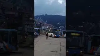 HRTC bus #shorts #ev #bus #transport #hrtc #travel #shimla #himachal #pahadi #wow #beauty #blue #new