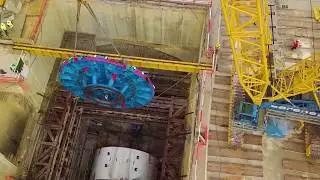 #Howwedoit Creating city infrastructure with a 1465T tunnel boring machine
