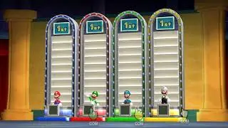 Mario Party 9 Minigames Free. Mario Vs Yoshi Vs Kamek Vs Toad. (Extremely difficult game mode)