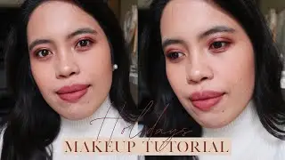Berry Holiday Makeup Look Using Mostly E.L.F. Products | Vlogmas 2020 Day 11