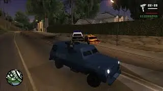 GTA San Andreas [PC] Gameplay 13 (Free Roam with FBI Truck + Aggressive Drivers)