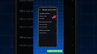 How to Instagram unknown number message block🛡️/#InstagramTips #shorts #hyaitech