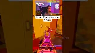 Linear response curve on 0.00 🔥 #callofduty #rankedplay #gaming