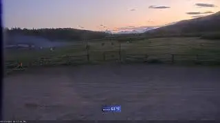 Teton Time Lapse of sunset view from Turpin Meadow on June 17, 2025