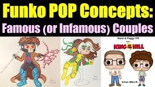 Funko POP Concepts: Famous (or Infamous) Couples