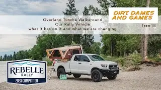 Overland Tundra Walkaround Our Rally Vehicle Rebelle Rally Team 118