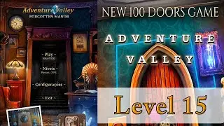 100 DOORS ADVENTURE PUZZLE - LEVEL 15 | ADVENTURE VALLEY - ENIGMA 100 PORTAS - LEVEL 15