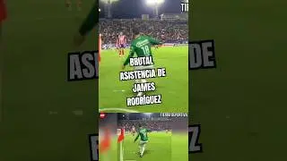 De locos est&aacute; asistencia de James Rodr&iacute;guez con Le&oacute;n de M&eacute;xico, como con la mano