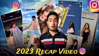 2023 in 60 Photos | Make 2023 Recap Video JUST ONE CLICK 🤩