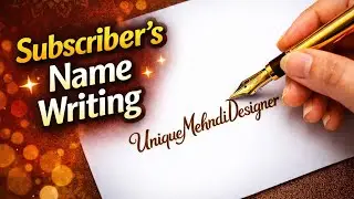 Fastest Name Writing Live ✍️ | 100 name complete Challenge