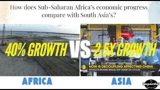 How did South Asia outgrow Africa with worse infrastructure?
