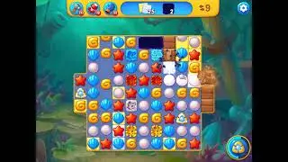 Fishdom level 4079 no boosters フィッシュダム ノーマル [Friend's]