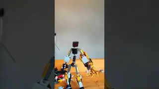 LEGO MECHA ACTION FIGURE #lego #robot #goldking #mecha #anime #build #new #ai #fyp #moc #figure #toy