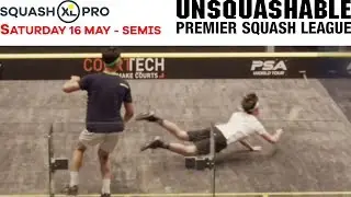 SQUASH MATCH - UNSQUASHABLE PREMIER LEAGUE | LEO FATIALOFA v JACK CONDER