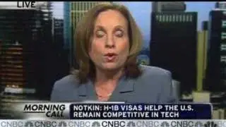 H1B Debate on CNBC