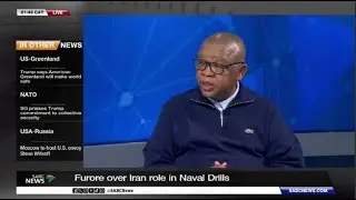 Iran's naval exercise participation under spotlight - Dakota Legoete weighs in