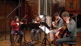Rubens Quartet recording 'Rondom Roukens'