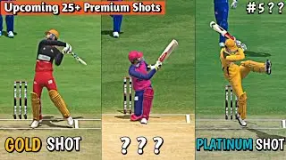 RC24 🏏 | Upcoming 25+ Gold Shots || With Shot Codes and Direction